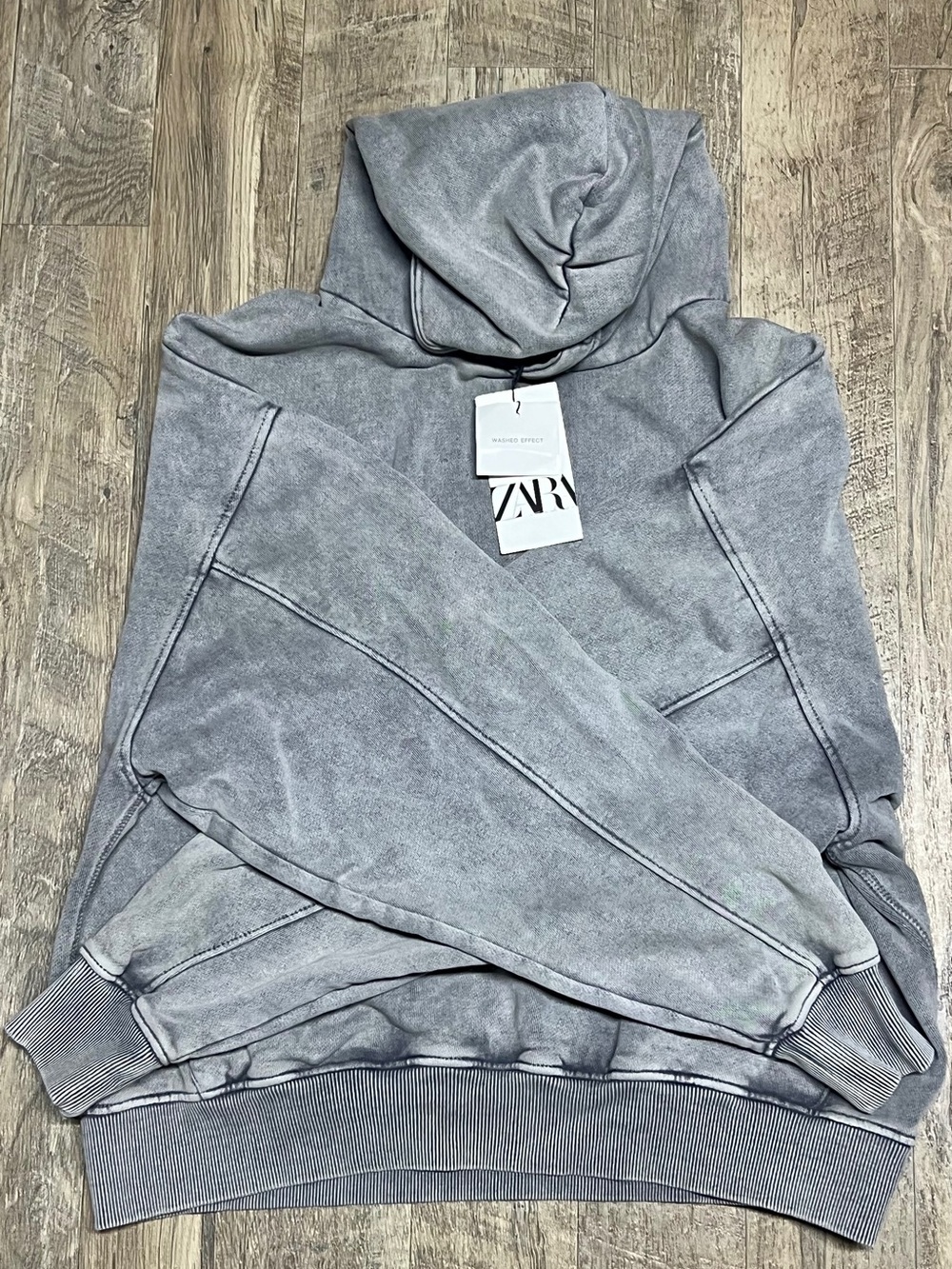 Zara Black and White Price & Size Hang Tag